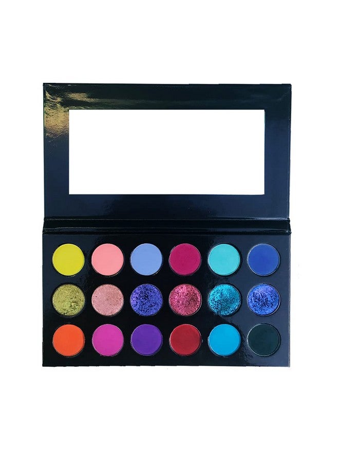SZDYM 18 Color Eyeshadow Palette,Vegan Eye Shadow With Special Colors Eyeshadow Cosmetic Matte Duochrome Eyeshadow (Make Up1)  - Image 2