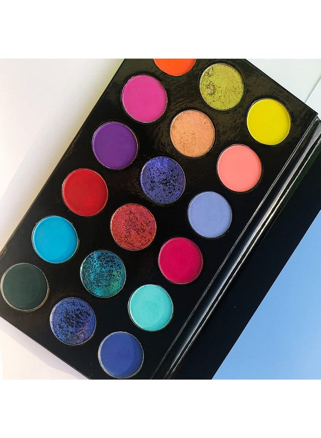 SZDYM 18 Color Eyeshadow Palette,Vegan Eye Shadow With Special Colors Eyeshadow Cosmetic Matte Duochrome Eyeshadow (Make Up1)  - Image 4