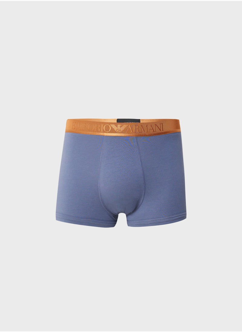 EMPORIO ARMANI 3 Pack Logo Band Boxers  - Image 3