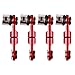 Aimrock Narrow Sway Bar Linkage Rear AntiRoll Bar Links for 6S 17 Felony Infraction Limitless Mojave 18 Kraton Talion Outcast Notorious 6S BLX RC Buggy Car Red - Image 3