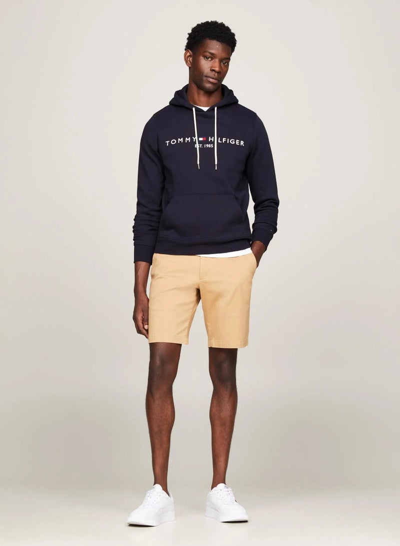 تومي هيلفيغر سبورت _بلوزة هودي بغطاء رأس من القطن العضوي من TommyHilfiger. اللون أسود  - Image 2