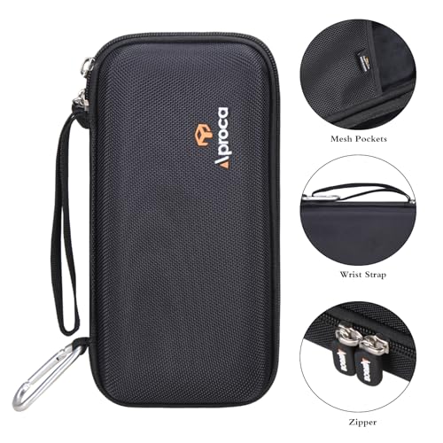 Aproca Case Compatible with Texas Instruments TI-Nspire CX II CAS Color Graphing Calculator, Storage Portable Bag for Accessories -Black (Case Only) - Image 3