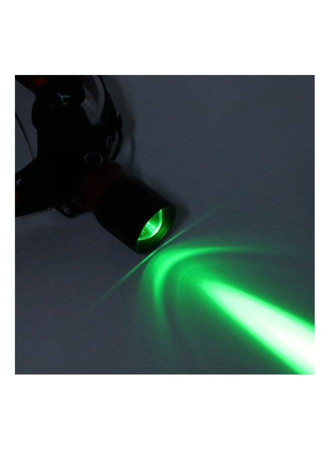 Headlamp Rechargeable, High Brightness Green Light Headlight USB Charging Waterproof Drop-proof for Hunting Fishing Hiking Cycling(Battery Included)  - Image 4