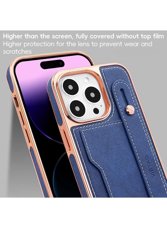 إيروريكس جراب لهاتف iPhone 13 مزود بفتحة بطاقة وسوار معصم وحزام - Image 5