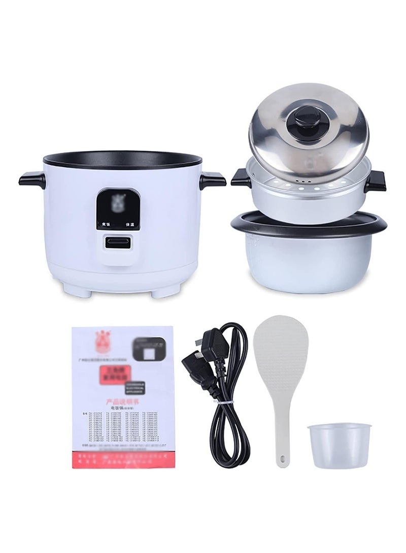طباخ أرز أوتوماتيكي 3 في 1، وعاء داخلي غير لاصق، جهاز بخار من الفولاذ المقاوم للصدأ، إيقاف تشغيل تلقائي مع حماية من الحرارة الزائدة