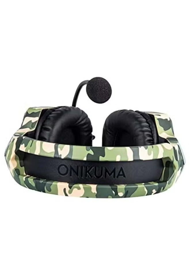 onikuma K8 Stereo Over-Ear Gaming Headphones With Mic For PS4/PS5/Xbox One/X Series/Switch/PC - Wired, Noise-Canceling, Comfortable, High-Quality Sound, Durable Design, Adjustable Headband for All-Day Play - Image 5