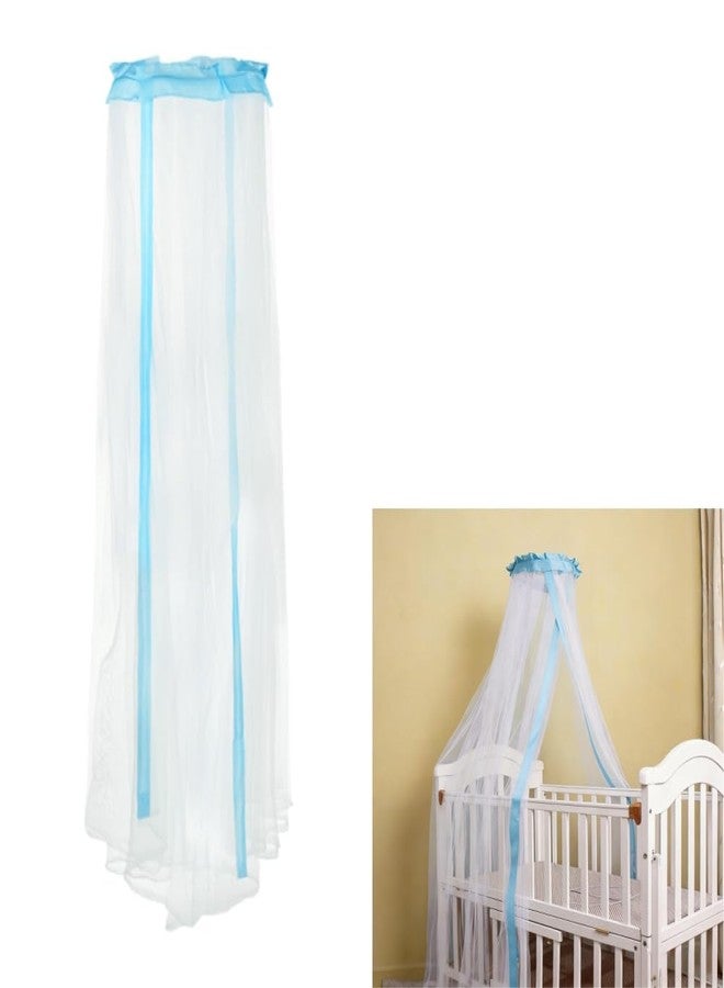 IBLUELOVER Universal Crib Mosquito Net Breathable Baby Bed Canopy Netting Mesh Full Cover Cot Dome Curtain Net(Stand Not Included) - Image 1