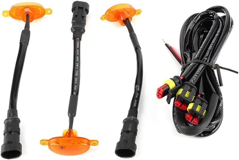 Car Grille Light, Grill Light Repalcement Front Grille Light LED Lights Bumper Grille Lamp, Auto Front Grille Driving Light Kit, Improved Car Styling Appearance for Improved Car Styling - Image 1