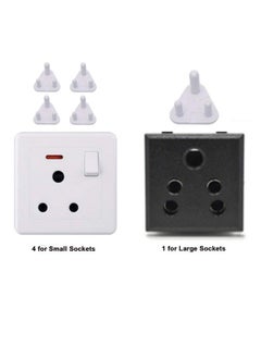 Safe-O-Kid Safe O Kid Socket Guards For Baby Safety Pack Of 10 White  - Image 5