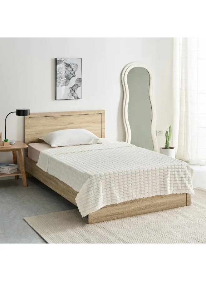 Home Box Delft Jacquard Flannel Twin Blanket 200 x 150 cm