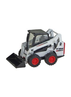 Bburago Bburago Bobcat Skid-Steer Loader Die-cast Vehicle with Bucket (10 cm)  - Image 1