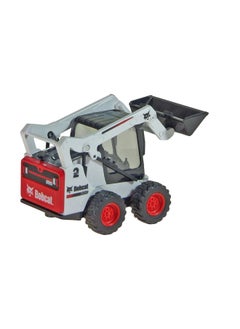Bburago Bburago Bobcat Skid-Steer Loader Die-cast Vehicle with Bucket (10 cm)  - Image 2