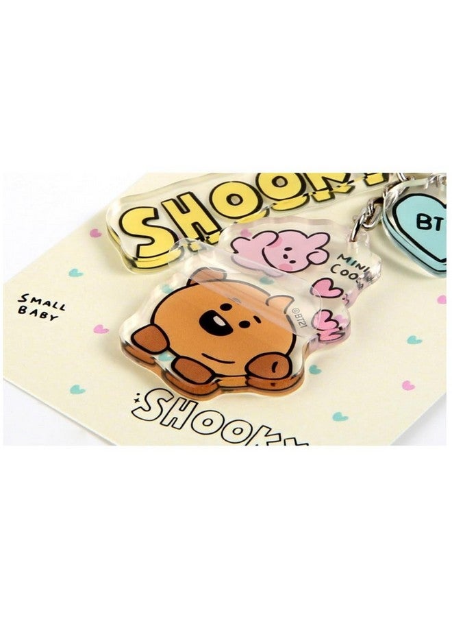 Careflection BTS Baby BT21 Cute Keychains for Korean Kpop Fandom for Girls and Boys (Chimmy) - Image 2
