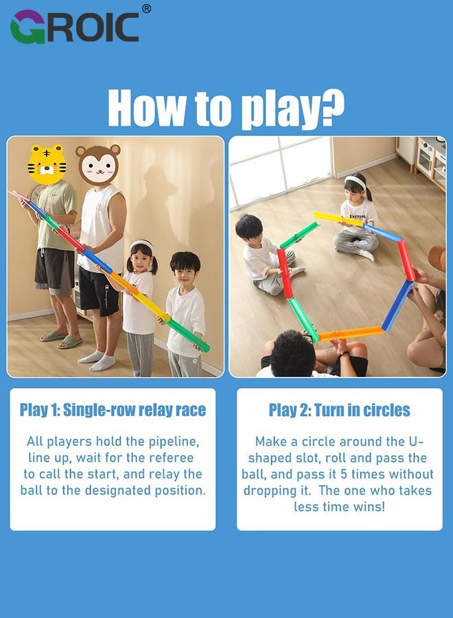 جرويك ألعاب بناء الفريق، أنشطة تعليمية جماعية، تمارين، أنشطة مع كرات، أكياس تخزين، مجموعة عمل جماعي للبالغين، المراهقين، يوم ميداني، صالة ألعاب رياضية مدرسية، رياضات خارجية للشباب - Image 5