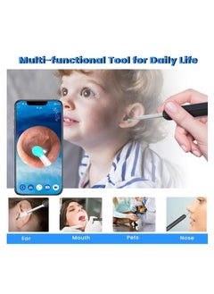 OASIS-TH Ear Wax Removal Earwax Remover Tool with 8 Pcs Ear Set, Wi-Fi Visible Wax Elimination Spoon, Earwax Removal Kit with Light  - Image 2
