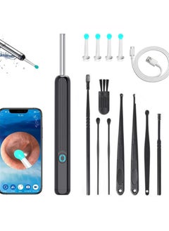 OASIS-TH Ear Wax Removal Earwax Remover Tool with 8 Pcs Ear Set, Wi-Fi Visible Wax Elimination Spoon, Earwax Removal Kit with Light  - Image 1