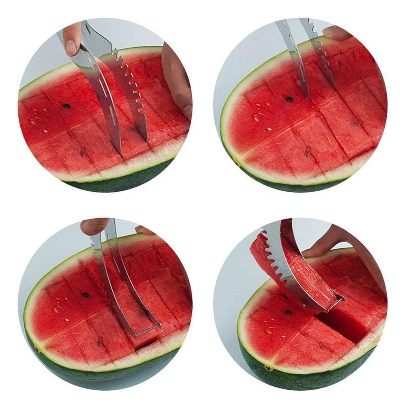 M-Ved Angurello Stainless Steel Watermelon Fruit Dig Corer Cutter & Serve - Image 5