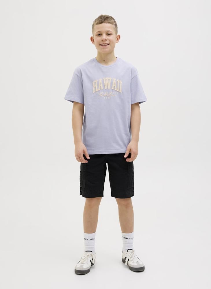 Jack & Jones Junior - Kids Logo Crew Neck T-Shirt - Image 1
