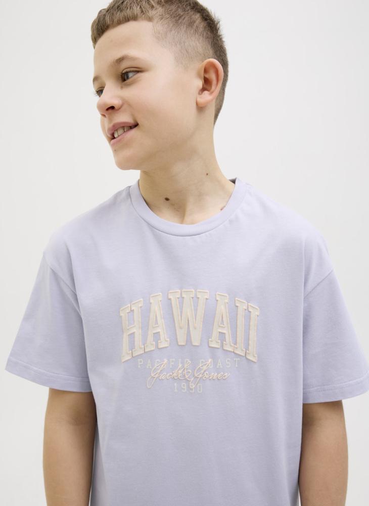 Jack & Jones Junior - Kids Logo Crew Neck T-Shirt - Image 1