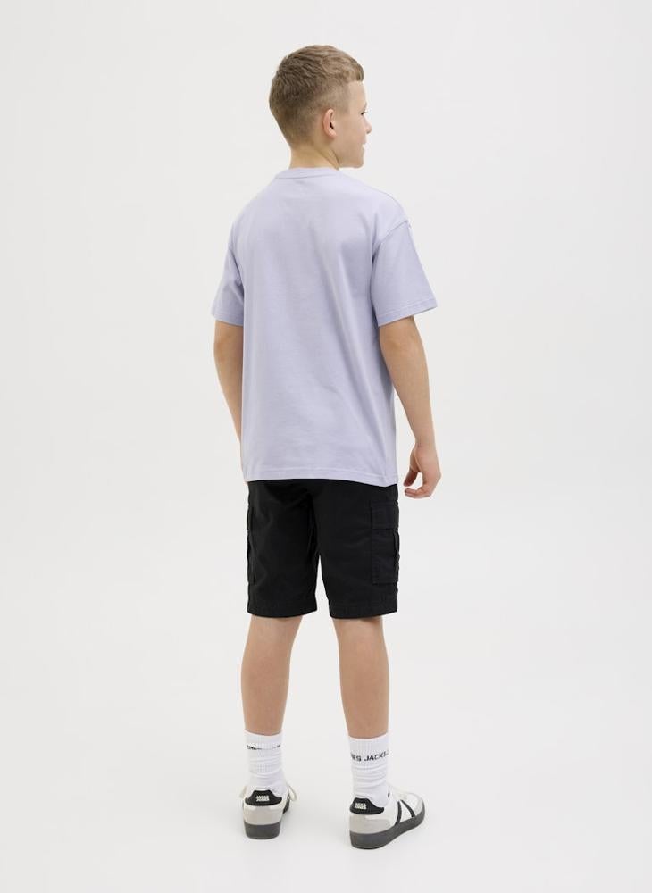 Jack & Jones Junior - Kids Logo Crew Neck T-Shirt - Image 1