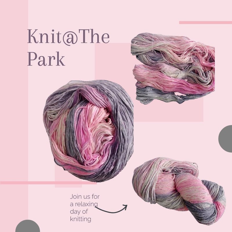 Knitsilk 100 Recycled Silk Roving and HandDyed Pure Mulberry Silk Yarn Perfect for Knitting Crocheting Weaving and More 100 gm225 Yards Denver Pack of 3 - Image 5