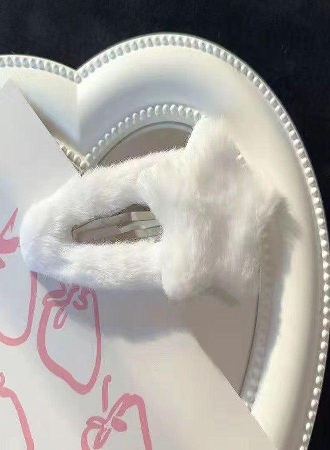 مشبك شعر لامدنل، زوج واحد، مشبك شعر على شكل نجمة، مشبك شعر مخملي لذيل الحصان والغرة، دبابيس شعر للمراهقين والأطفال، مناسب للمهرجانات، أصفر - Image 4