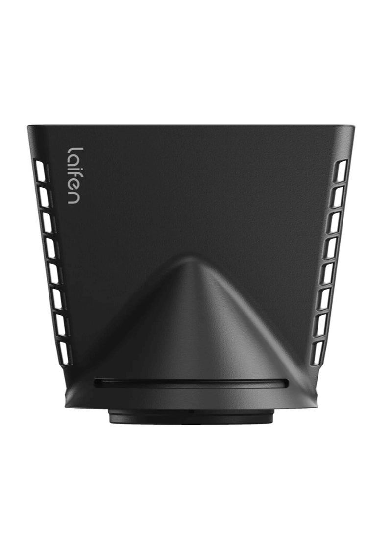 لايفن فوهة تركيز الهواء المغناطيسيه- رمادي غامق| ملحق تصفيف دقيق، متوافق مع مجففات شعر ليفين، تدفق هواء سلس لنتائج تضاهي جودة صالونات التجميل - Image 1