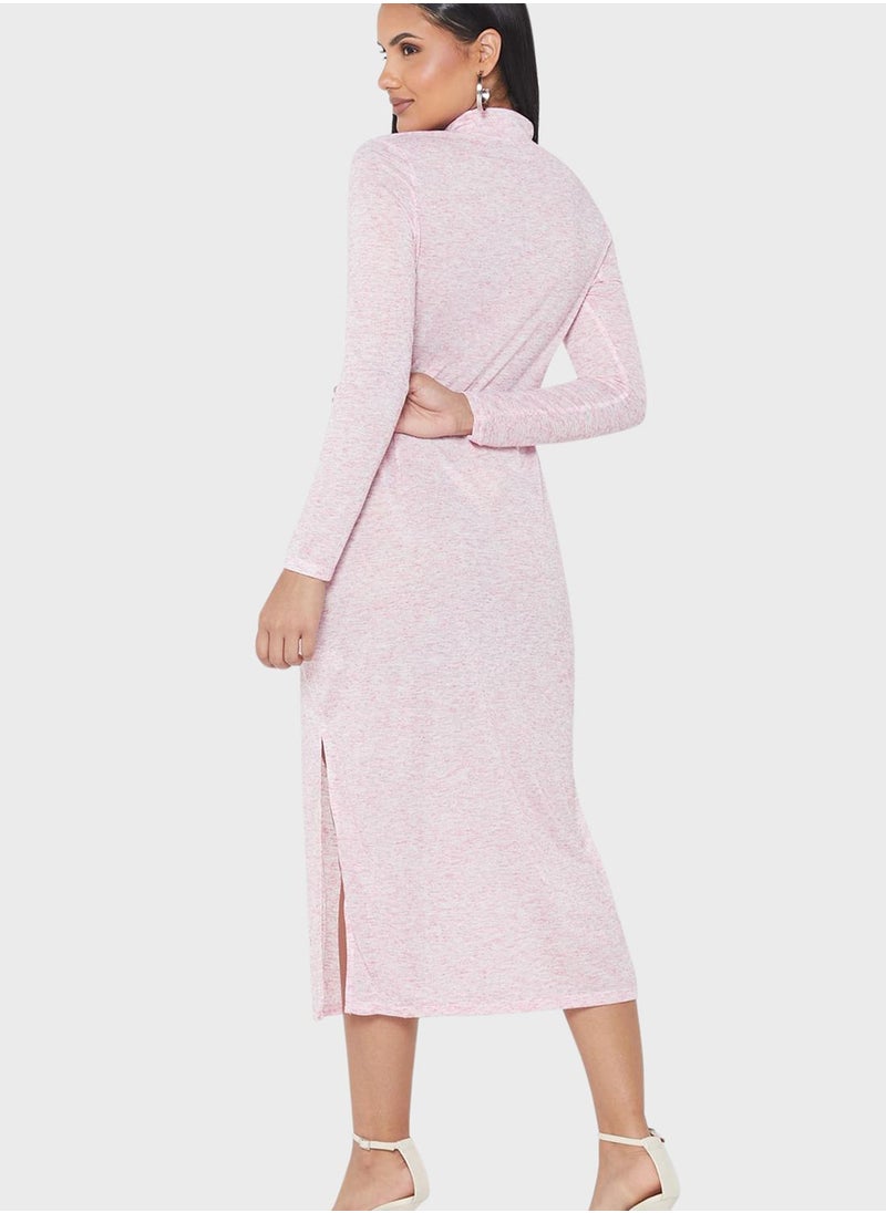 SIVVI for HANIYA High Neck Bodycon Dress  - Image 2