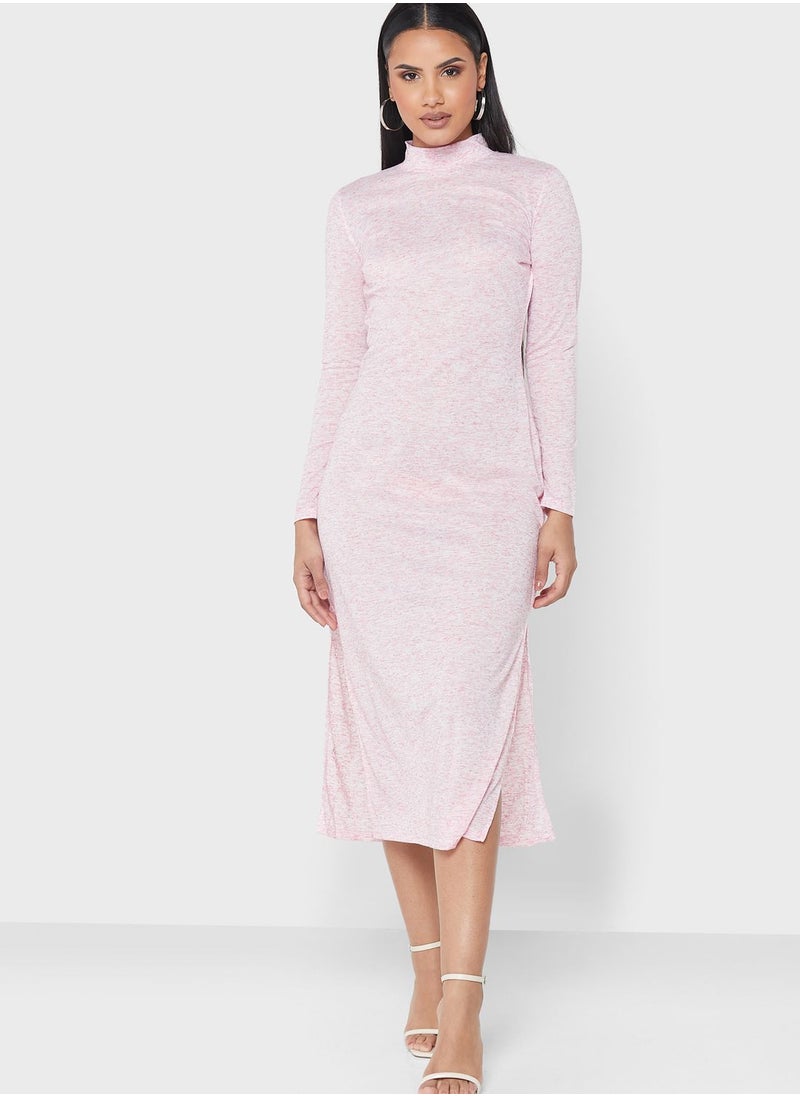 SIVVI for HANIYA High Neck Bodycon Dress  - Image 4