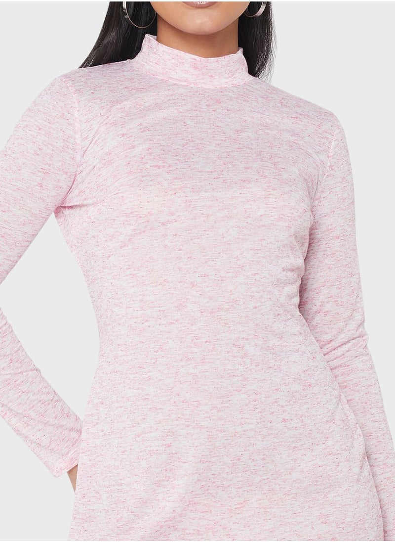 SIVVI for HANIYA High Neck Bodycon Dress  - Image 3