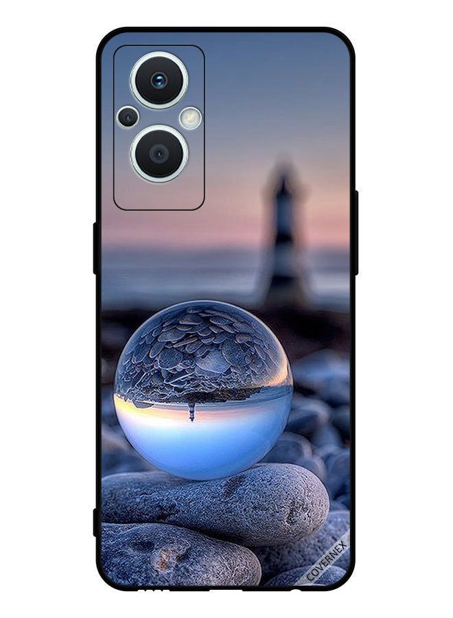 Covernex Protective Case Cover For Oppo Reno 7 Z 5G Awesome Photography Of Nature In Round Glass - Image 1