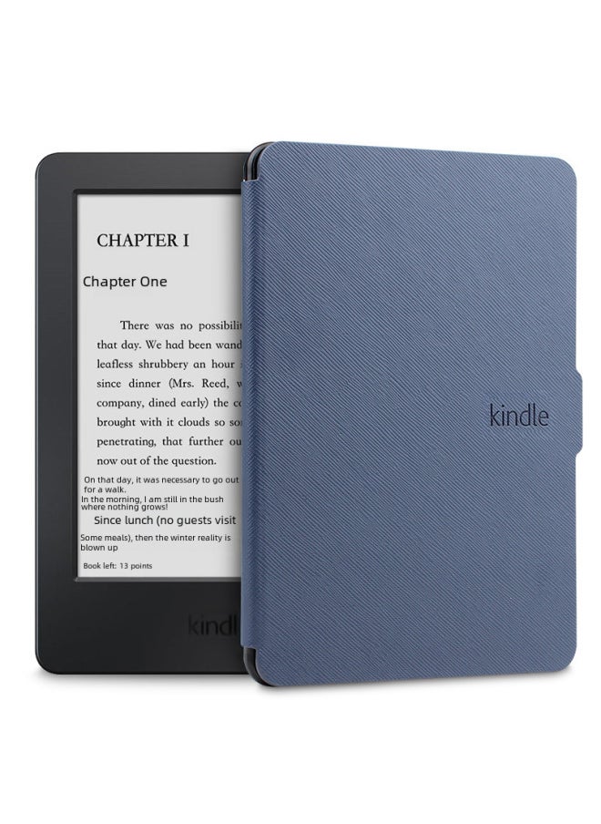 Generic - Protective Case For Kindle Paperwhite 2/3 Kpw Leather Shell 958 Cover-Color:Deep Orchid-Applicable Model:2018 Kindle Paperwhite 4 - Image 1