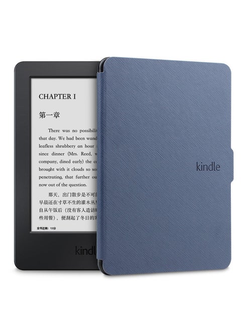 Protective Case For Kindle Paperwhite 2/3 Kpw Leather Shell 958 Cover-Color:Deep Orchid-Applicable Model:2018 Kindle Paperwhite 4