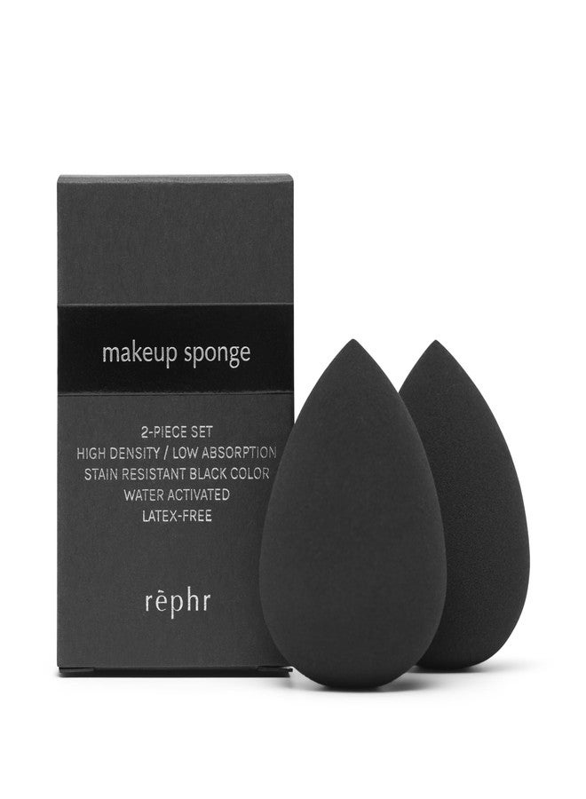 rephr® Makeup Sponge, Makeup Blender for Beauty Products including Liquid Foundation and Concealer, Professional Flawless Streak-Free Finish, Cruelty Free, Vegan, Latex Free, 2 count - Image 1