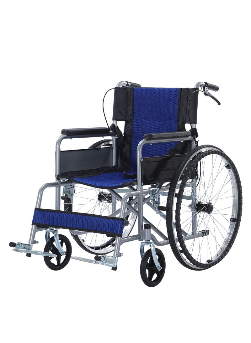Cool Baby - Portable Wheelchair Standard Manual wheelchairs Small Simple Folding Light Ultra Light Travel for The Elderly Trolley BL - Image 1