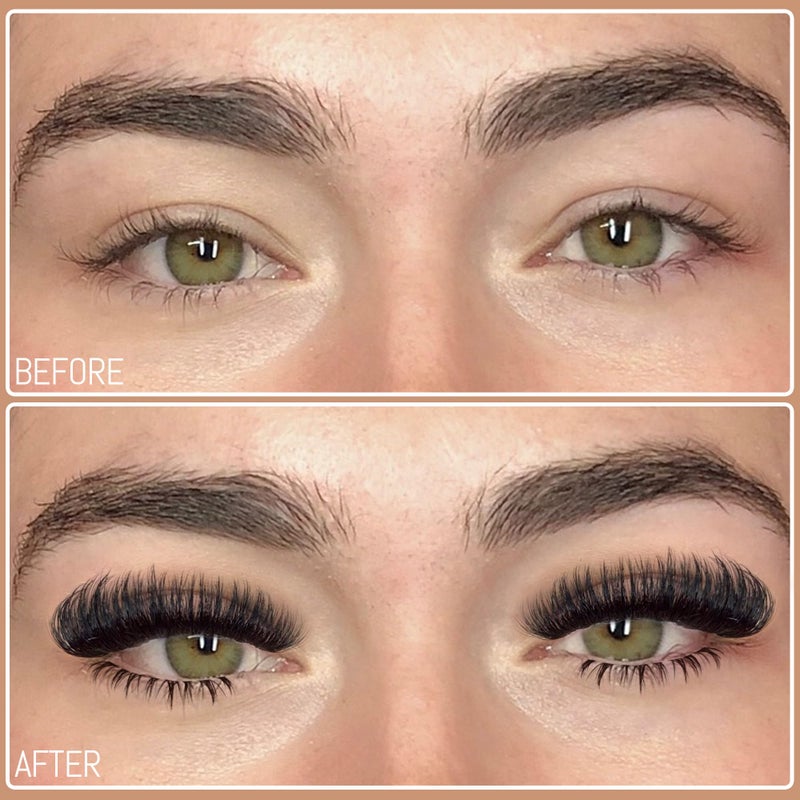 Geeneiya Cluster Eyelash Extensions with Bottom Lash Clusters 10-20mm DIY Lash Extension Wispy Volume Eyelash Clusters and Manga Spike Under Lashes for Beginners - Image 2