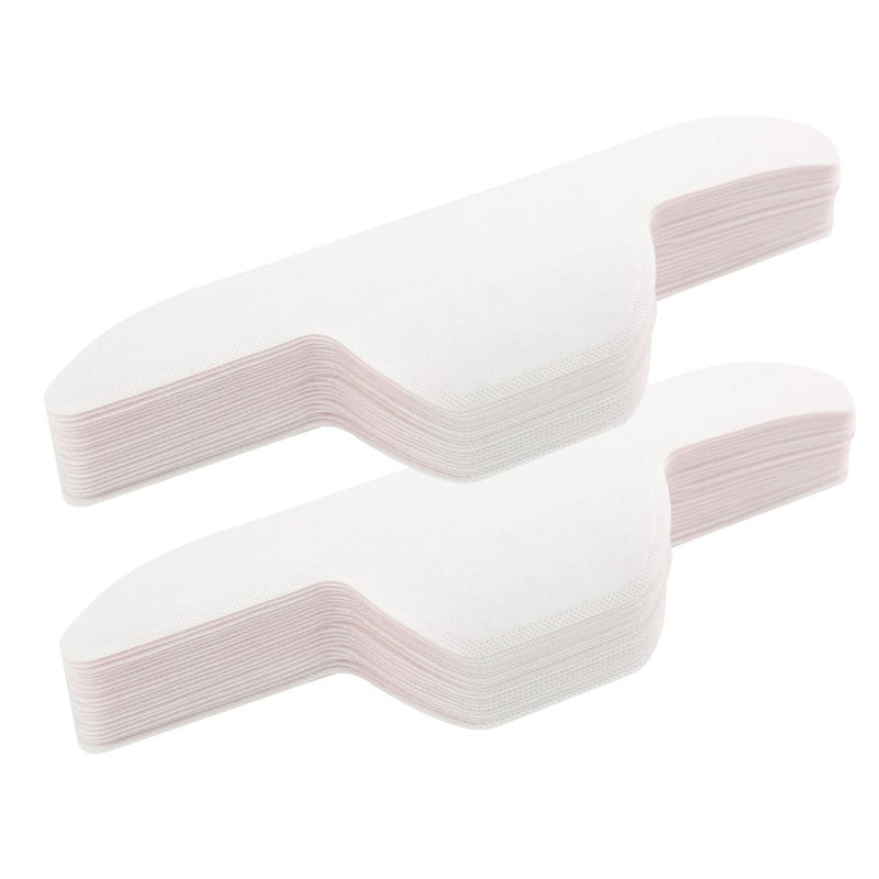 Collar Protector Sweat Pads Invisible Disposable for Women and Men 80 Pack SelfAdhesive Neck Liner Pads for Shirts Absorbent and Antiperspirant Sticker for Stay Dry Collars