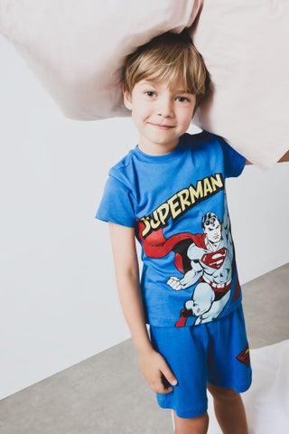 Baby Boy 2 piece Regular Fit Envelope Neck Superman Licensed Knitted Pyjamas - pzsku/ZC27E2E26368AC130ECE0Z/45/1751029498/35a41cdd-2b9a-48e9-aa9e-91b0f5d72829
