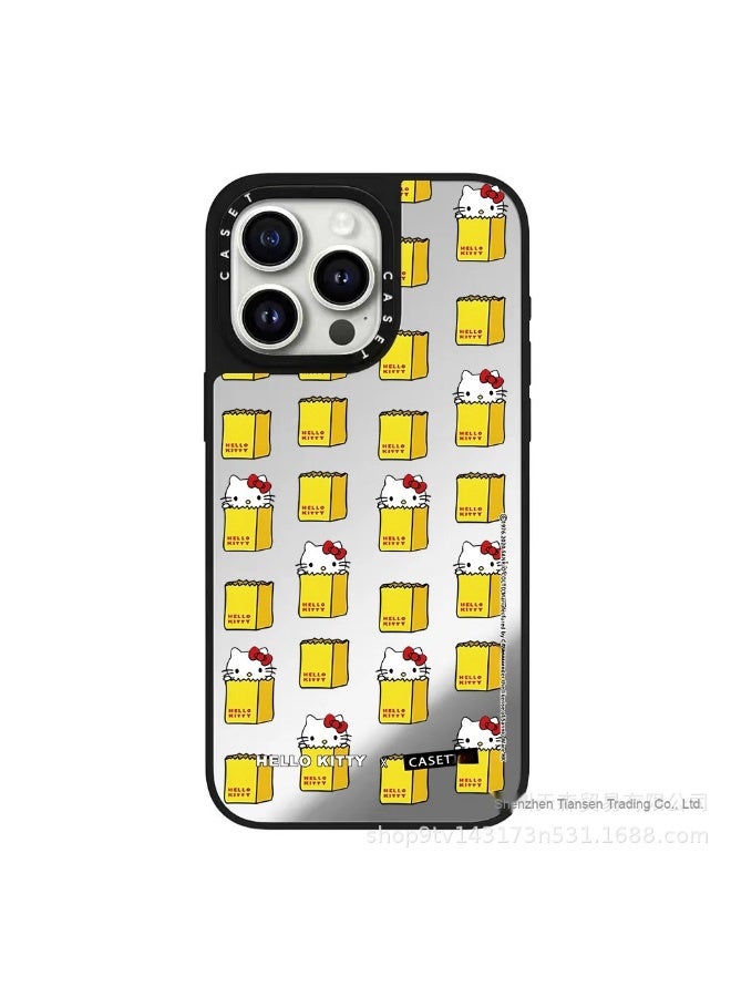 CASETIFY x Hello Kitty Stickers Phone Case - Compatible with iPhone 16 Pro/15 Pro Max/13/12
