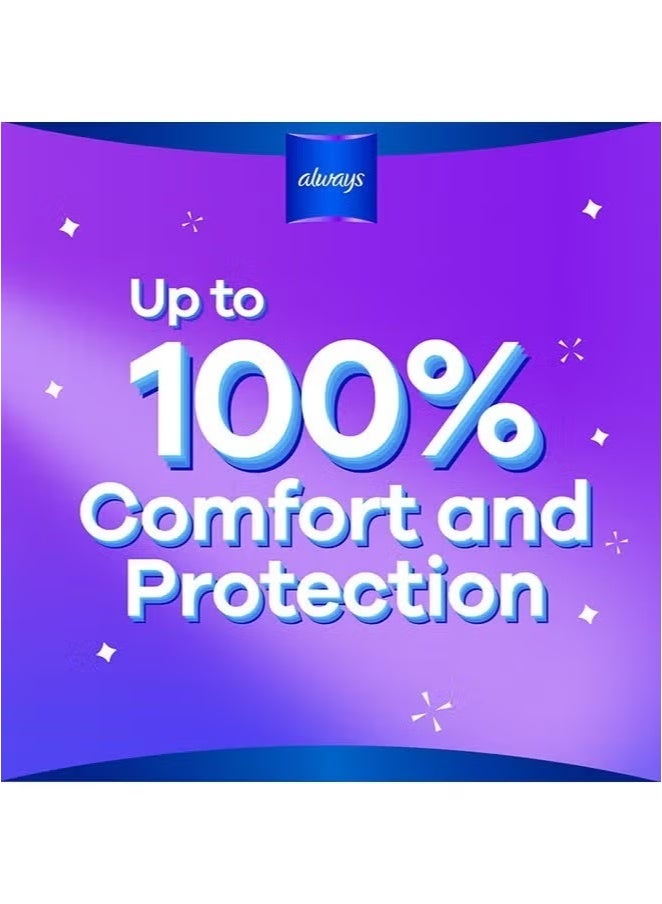 Always Maxi Thick Zio Irritation Relief with Aloe Vera Extract, 50 Cooling Pads Pack - Image 5