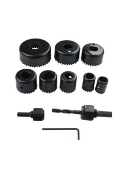 DRONA 11pcs Hole Saw Cutter Tool Set Kit Carbon Steel INF 27  - Image 4