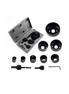 DRONA 11pcs Hole Saw Cutter Tool Set Kit Carbon Steel INF 27  - Image 1