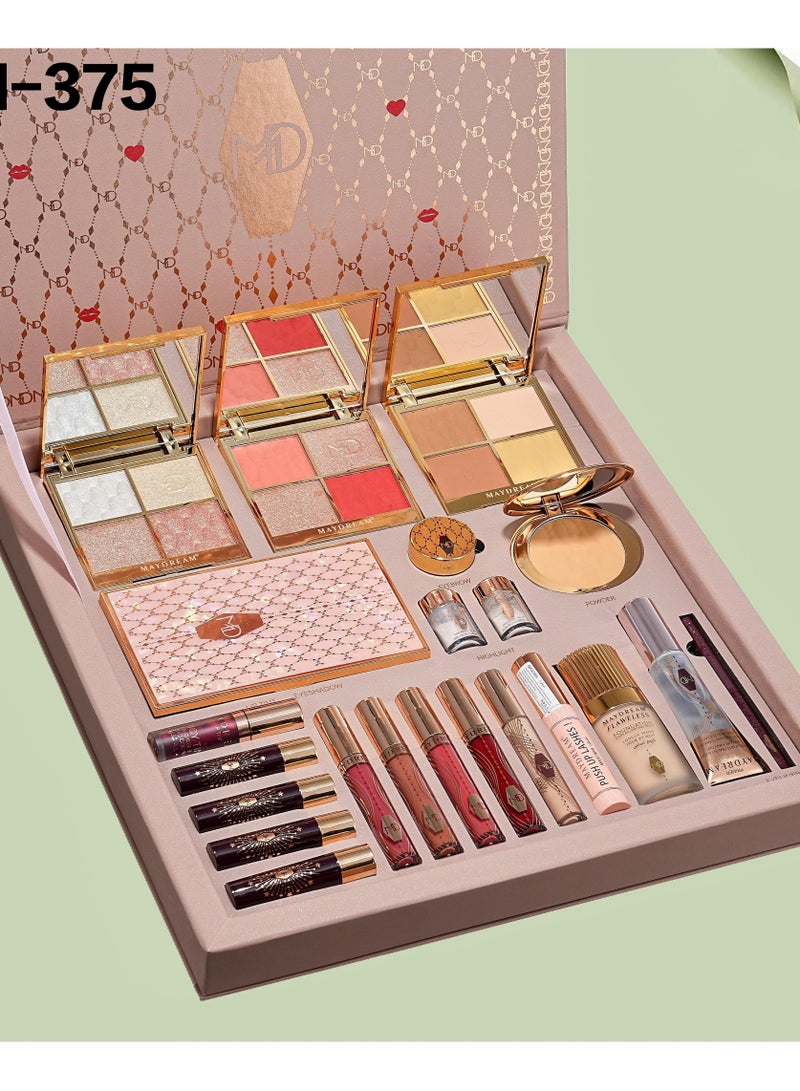مي دريم طقم مكياج MAYDREAM الفاخر خيال متكامل من 22قطعه - Image 3