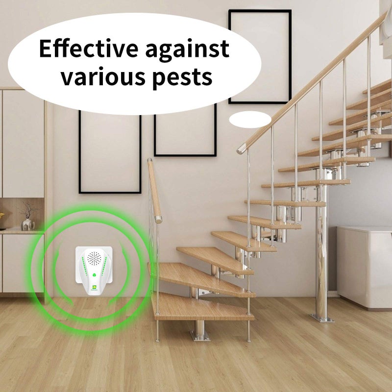 Neatmaster Ultrasonic Pest Repeller, Electronic Pest Repellent Ultrasonic Plug in, Pest Control for Bug, Roach, Spider, Ant, Flies, Mosquito; Bug Repellent Indoor for House, Garage, Warehouse - Image 3