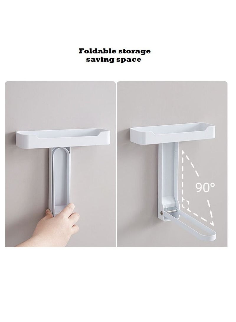 Y&D Clothes Rack  Clothes Organizer  Folding Hanger rack  Wall Mounted Punching Free - Image 5