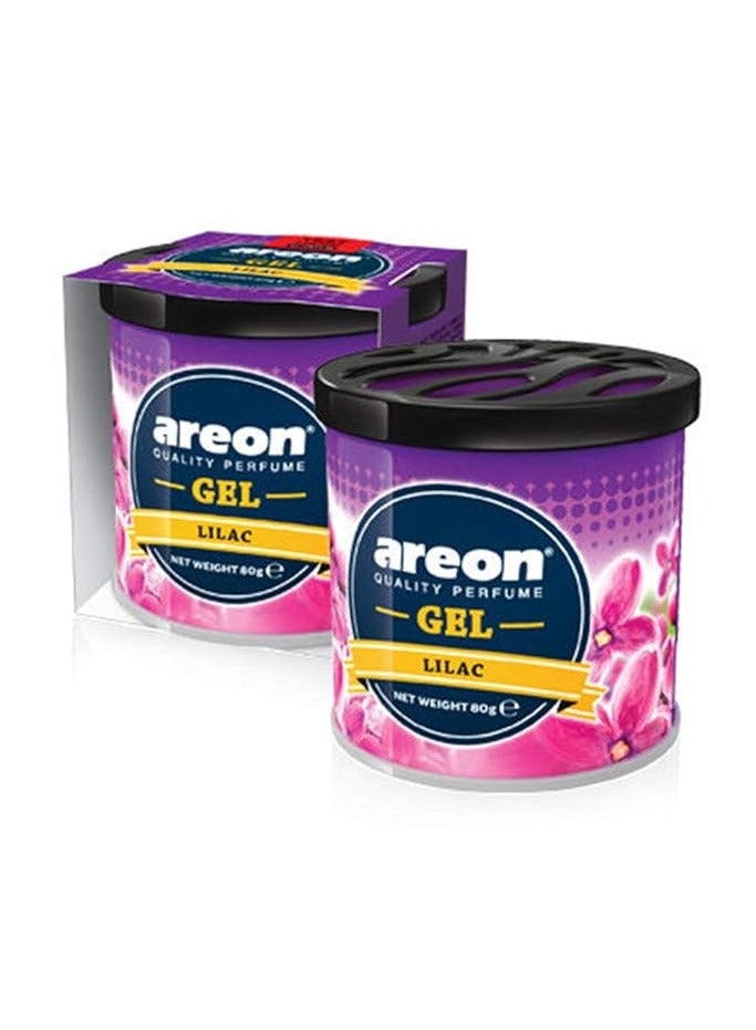 علبة جل معطرة للسيارة، أرجواني، عبوة من قطعة واحدة