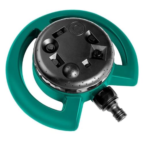 OUTO Garden Sprinkler 8 Spray Patterns Large Area Coverage Adjustable Water Pressure Sprayer for Watering Plants Park Outdoor Lawn Yard Irrigation System - Image 1