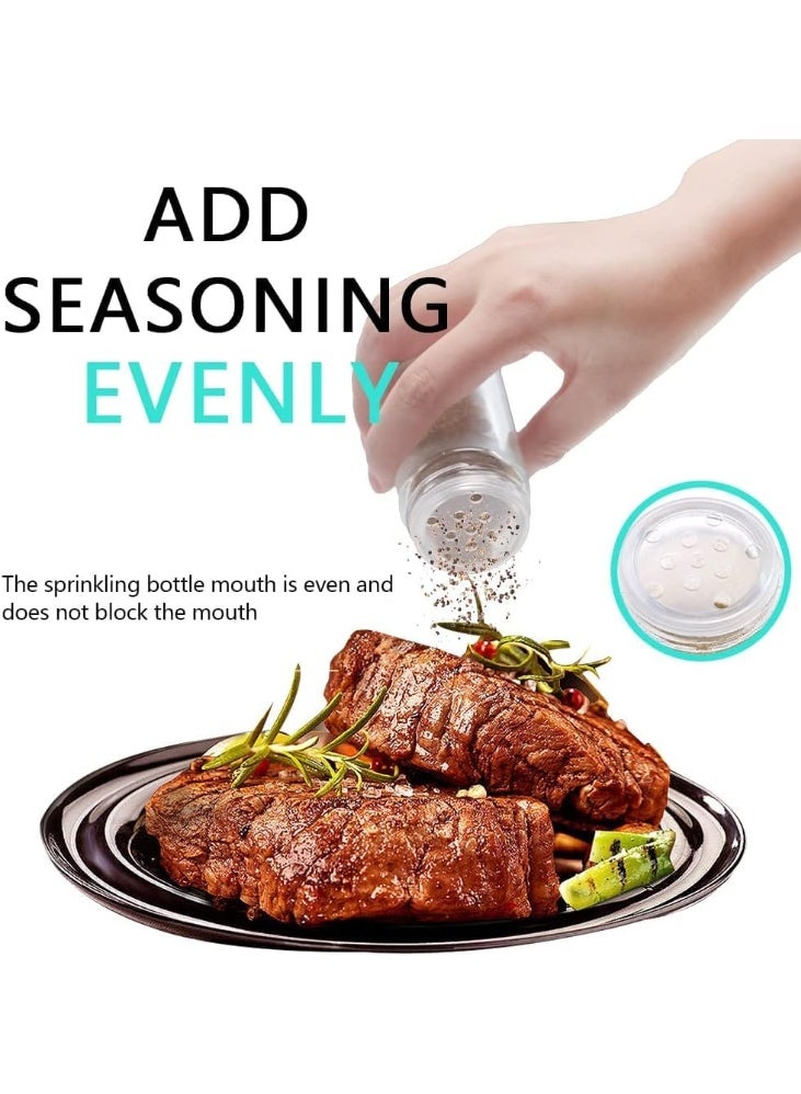 إي وورلد منظم توابل دوّار يحتوي على 18 عبوة توابل | رف دوّار بزاوية 360° مع عبوات شفافة | منظم توابل موفّر للمساحة لسطح المطبخ - Image 5