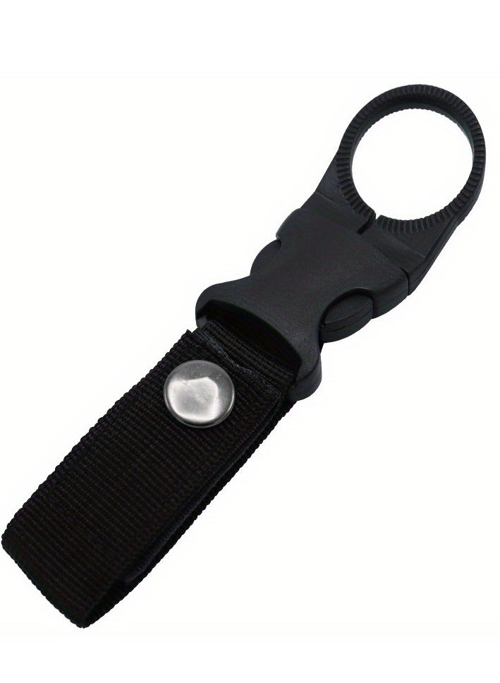Outdoor Waist Belt Nylon Backpack Detachable Water Bottle Hook Loop - Image 1
