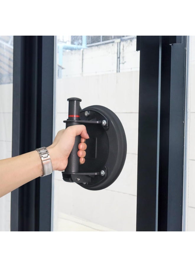 LAMAY 2 PCS 8" Heavy Duty Suction Cup, to Lift Large Glass Tile Marble Industrial Vacuum Suction Lifter, with Handle for Glass Lifting Replacement, 240 lbs Load Capacity - Image 2